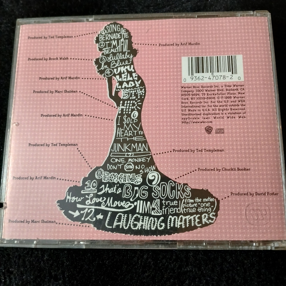 Better Midler Bathhouse Betty Music CD - Picture 2 of 2